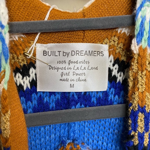 Dreamers boho glamping long kimono sweater - Picture 5 of 5